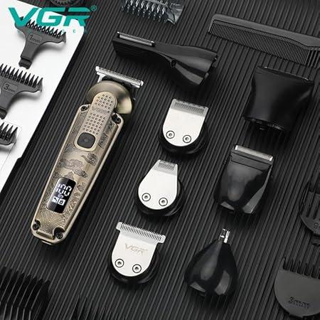 VGR V-095 - Professional Electric Hair Clipper for Men - Rechargeable - Multi-Color - 6 in 1 — image 2