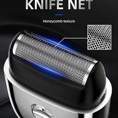 KM-C50 - Professional Rechargeable Electric Hair Clipper for Men, Compact Size with Stainless Steel Blades — image 3
