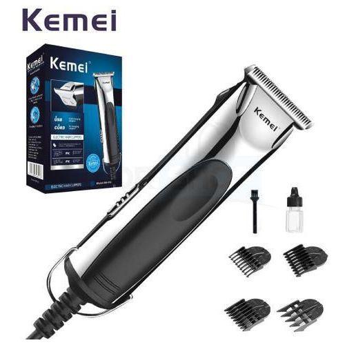 KM-850 - Kemei Professional Electric Hair Clipper for Men, Rechargeable, with Four Blades, Silver Color — image 2