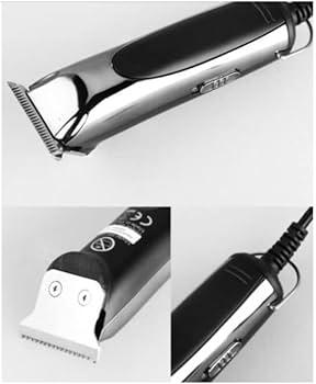 KM-850 - Kemei Professional Electric Hair Clipper for Men, Rechargeable, with Four Blades, Silver Color — image 4