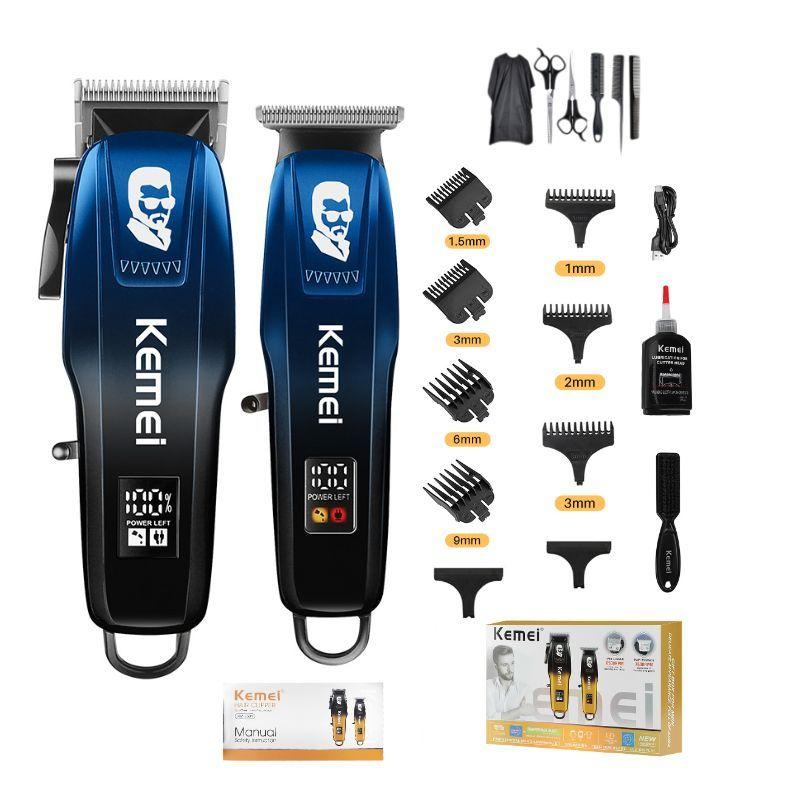 KM-8501 Electric Hair Clipper for Men - Professional, Cordless, Rechargeable, Multi-Color — image 4