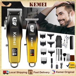 KM-8501 Electric Hair Clipper for Men - Professional, Cordless, Rechargeable, Multi-Color