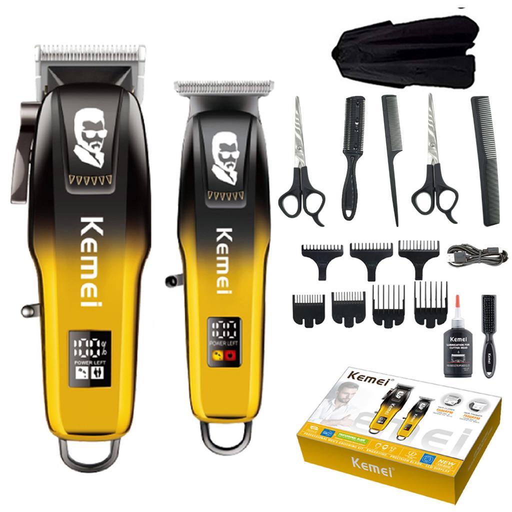 Kemei KM-8501 - Professional Electric Hair Clipper for Men, Rechargeable, Variable Length, Cordless — image 4