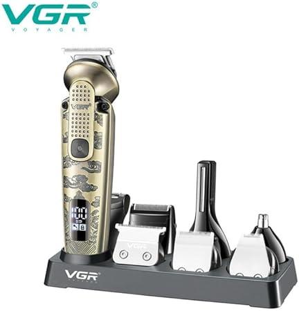 VGR V-103 - 8-in-1 Professional Electric Hair Clipper Kit for Men, Rechargeable - Complete Set of 28 Pieces - Water Resistant IPX6 — image 3