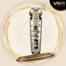 VGR V-103 - 8-in-1 Professional Electric Hair Clipper Kit for Men, Rechargeable - Complete Set of 28 Pieces - Water Resistant IPX6