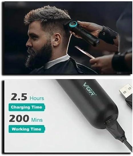 V-990 - Professional Electric Hair Clipper for Men - Rechargeable - Ceramic Blade - 8000 RPM — image 2