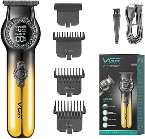 V-990 - Professional Electric Hair Clipper for Men - Rechargeable - Ceramic Blade - 8000 RPM — image 4