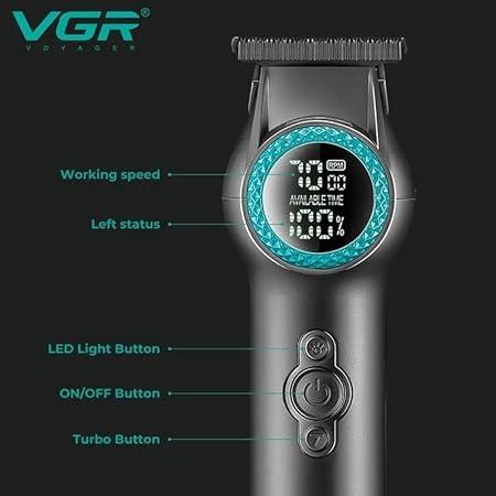V-990 - Professional Electric Hair Clipper for Men - Rechargeable - Ceramic Blade - 8000 RPM — image 5