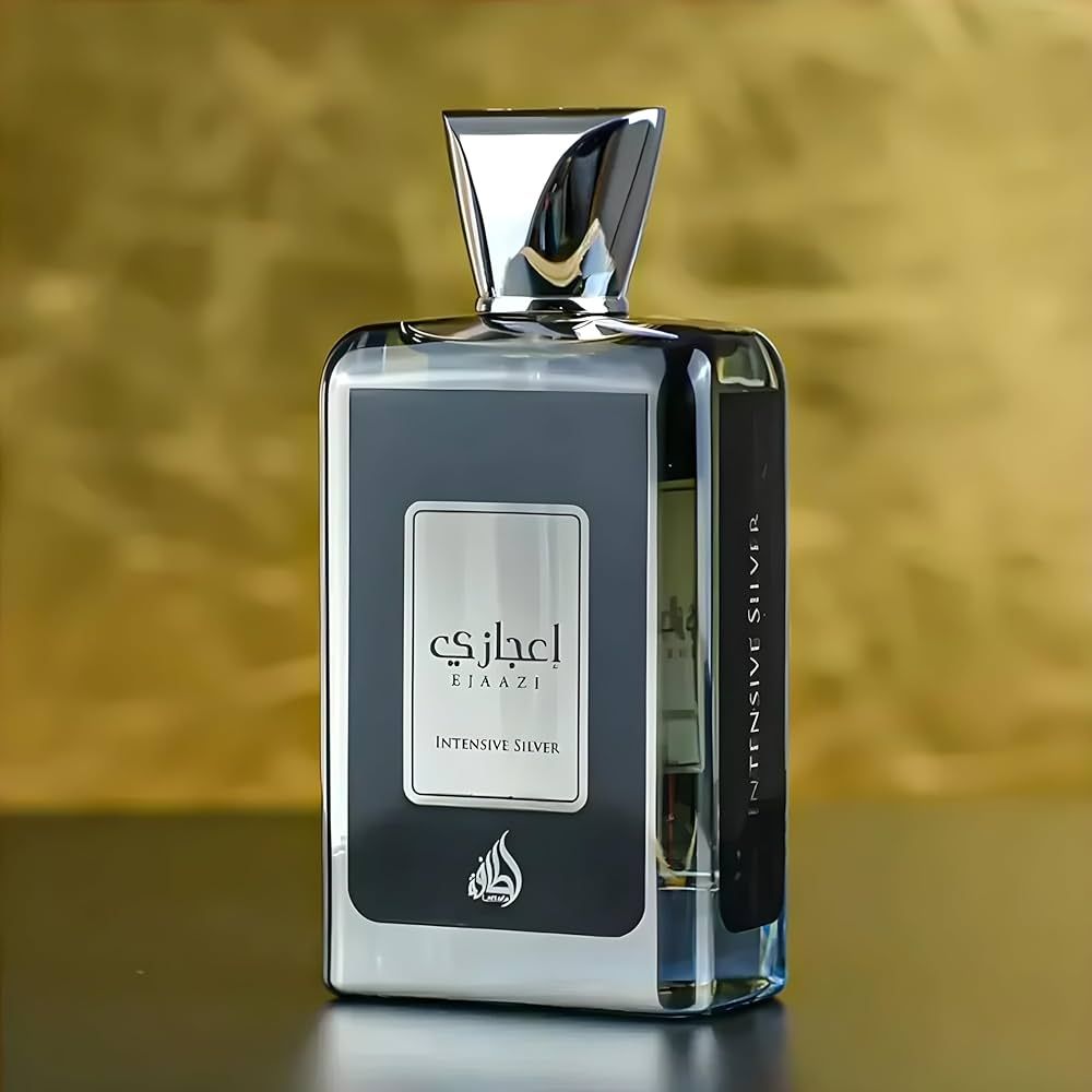 Lattafa Agazi Intense Silver Eau de Parfum for Both Genders | Strong and Lasting Fragrance — image 3