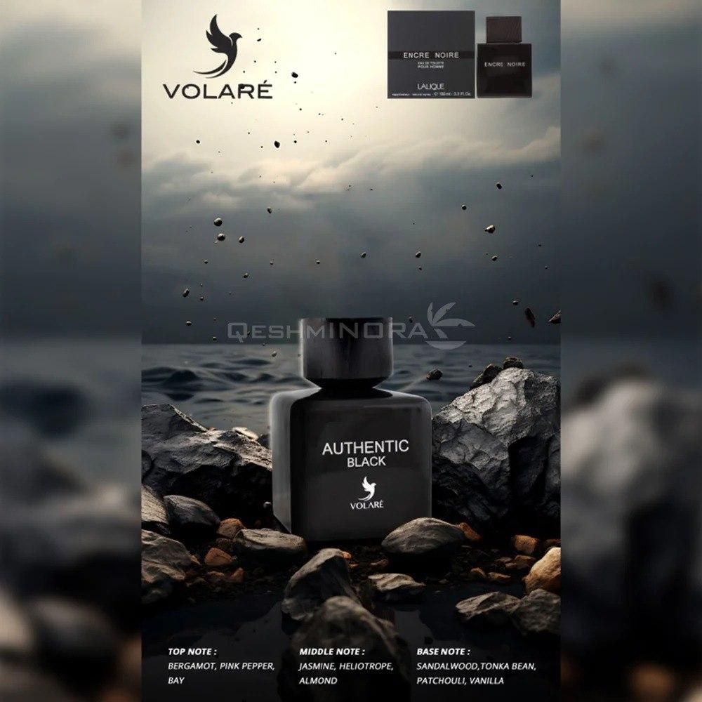 Volari Authentic Black Fragrance for Men - 100 ml - Luxury Woody Scent — image 4