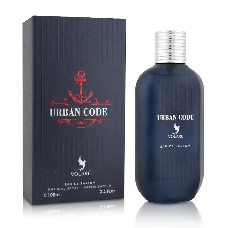 VOLARÉ Urban Code Eau de Parfum for Men - Elegance and Masculinity in Every Spray