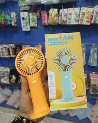 USB Charging Fan (858-6) - Desktop and handheld fan with USB charging, 3 speeds, removable stand — image 4