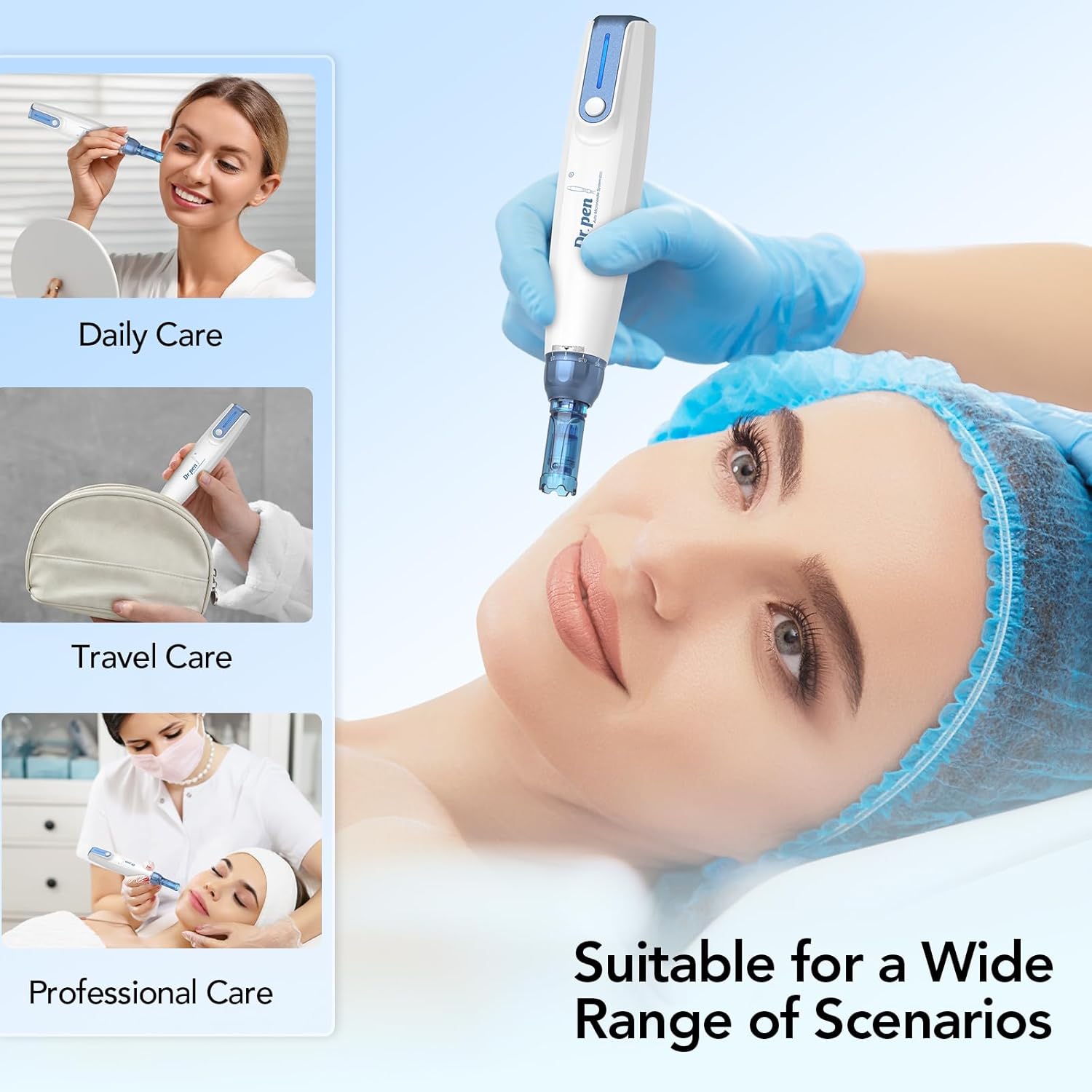A9 Doctor Pen (852-8) - Advanced wireless microneedling pen with 6 adjustable speeds — image 5