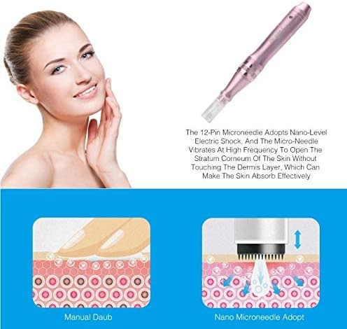 M7 Doctor Pen Professional Microneedling Pen with 2 12-size Needle Cartridges — image 2
