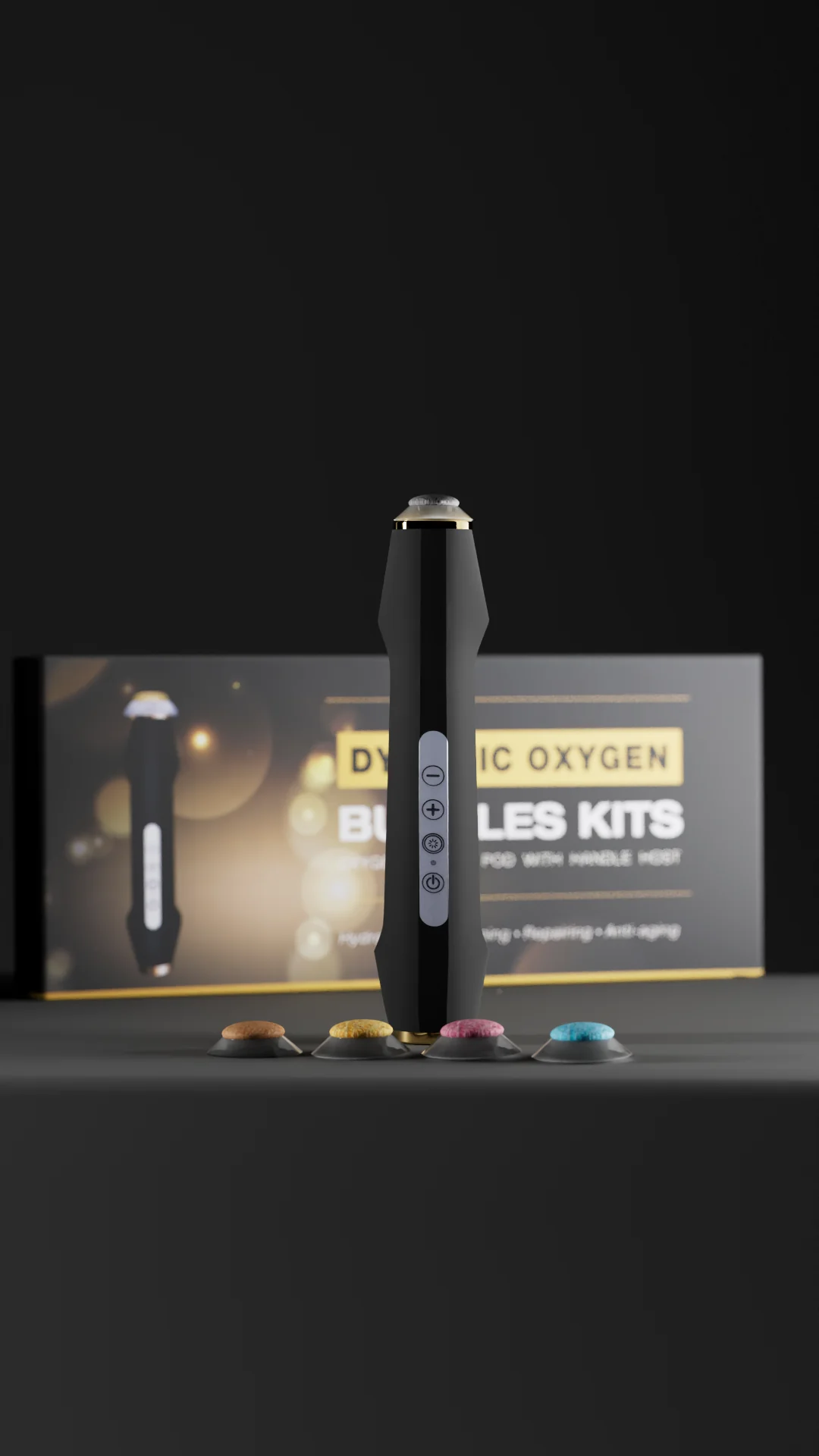 OXYGENO Oxygen Device for Skin (853-28) - Dynamic Oxygeno device with nutrient capsules