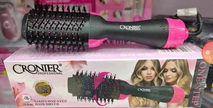 CR-8199 Corner Brush 1000 watts - 3-in-1 (curling iron + hair dryer + brush) — image 3