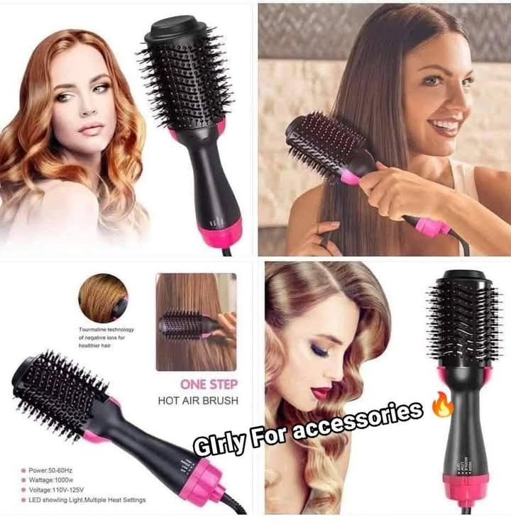 CR-8199 Corner Brush 1000 watts - 3-in-1 (curling iron + hair dryer + brush) — image 4
