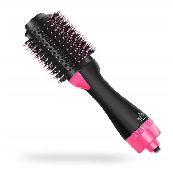 CR-8199 Corner Brush 1000 watts - 3-in-1 (curling iron + hair dryer + brush)