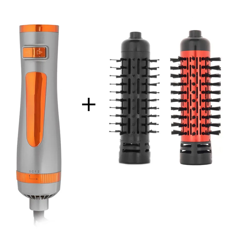CR-6877 Rotating Hair Straightening Brush from Cronier - 1000 watts (2-in-1) — image 3