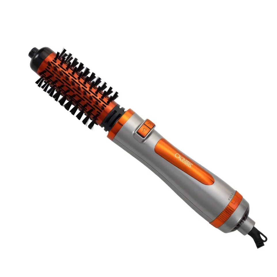 CR-6877 Rotating Hair Straightening Brush from Cronier - 1000 watts (2-in-1) — image 4