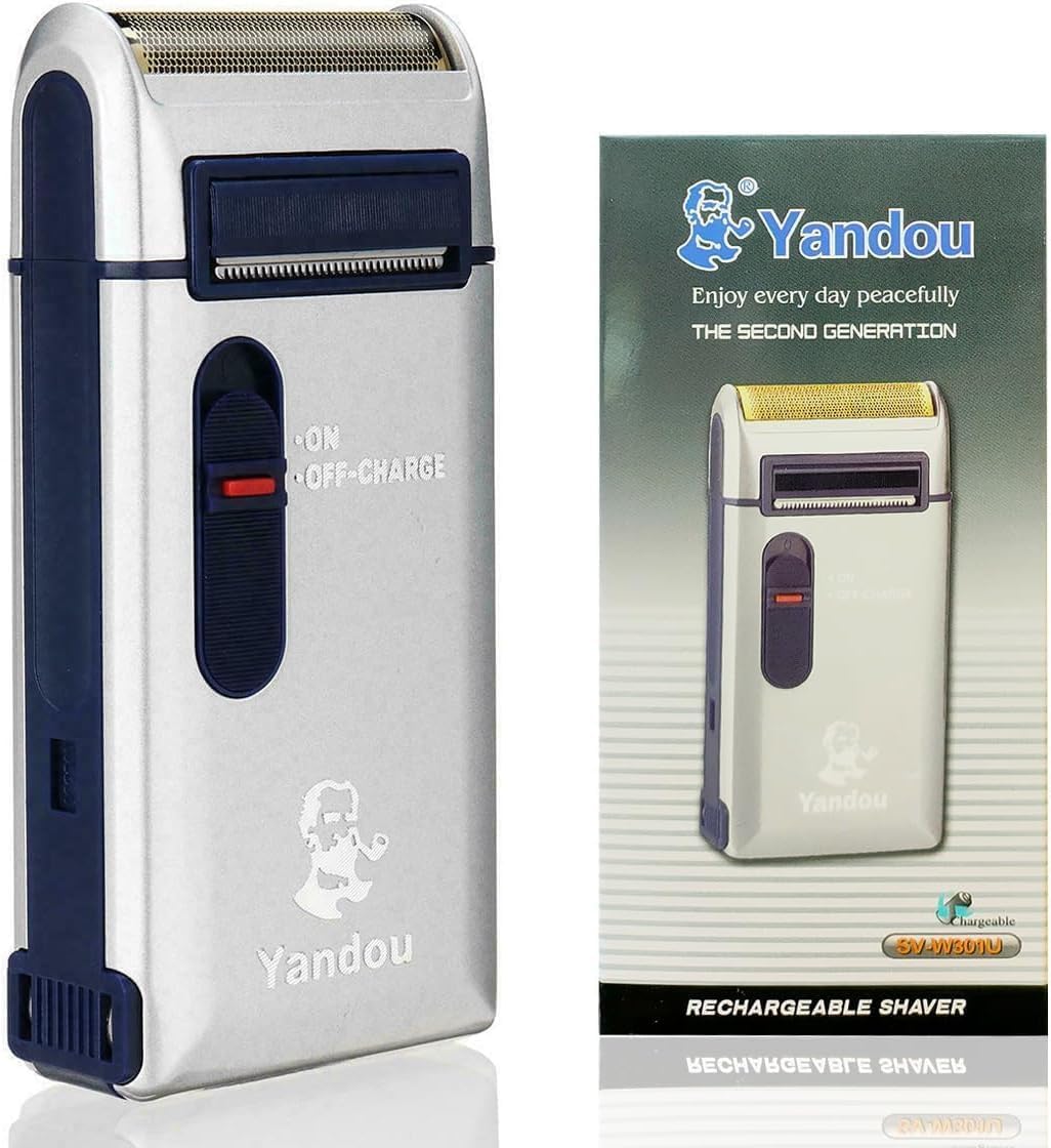 Yunda Rechargeable Hair Clipper - Silver (14-856) — image 4