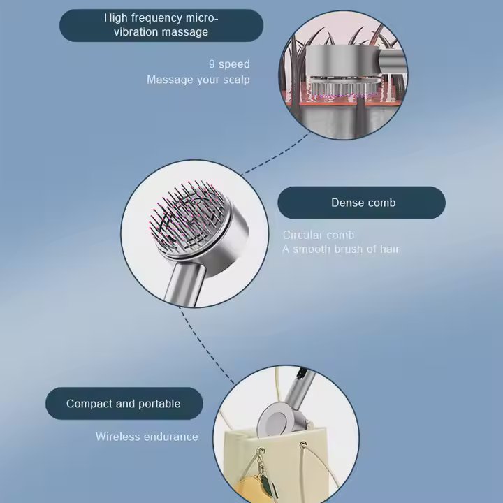 Electric Scalp Massage Brush - (7-854) — image 4