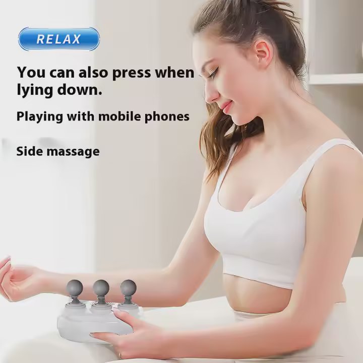 Wireless 12-Head Massage Gun - (21-854)