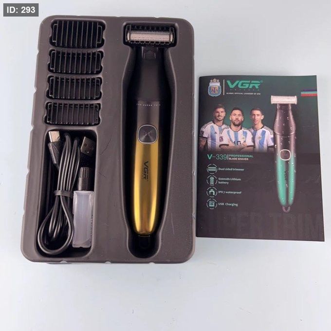 Sensitive Area and Body Hair Removal Machine for Men with Charging V-339 — image 2