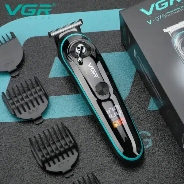 VGR Wired and Wireless Hair Clipper - V-075 Model
