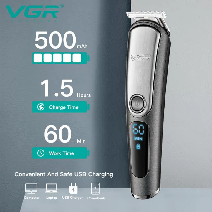 VGR 5-in-1 Hair Clipper - V-105 Model