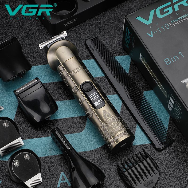 VGR 8-in-1 Hair Clipper - V-110 Model