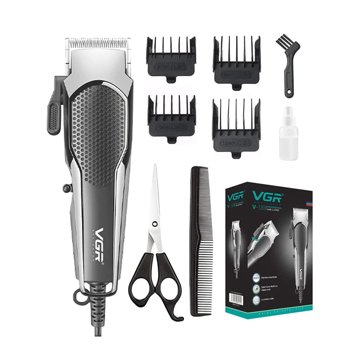 VGR Cordless Hair Clipper - V-130 Model