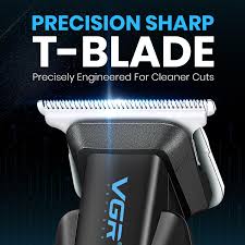 VGR Hair Clipper with T-shaped Blade - V-253