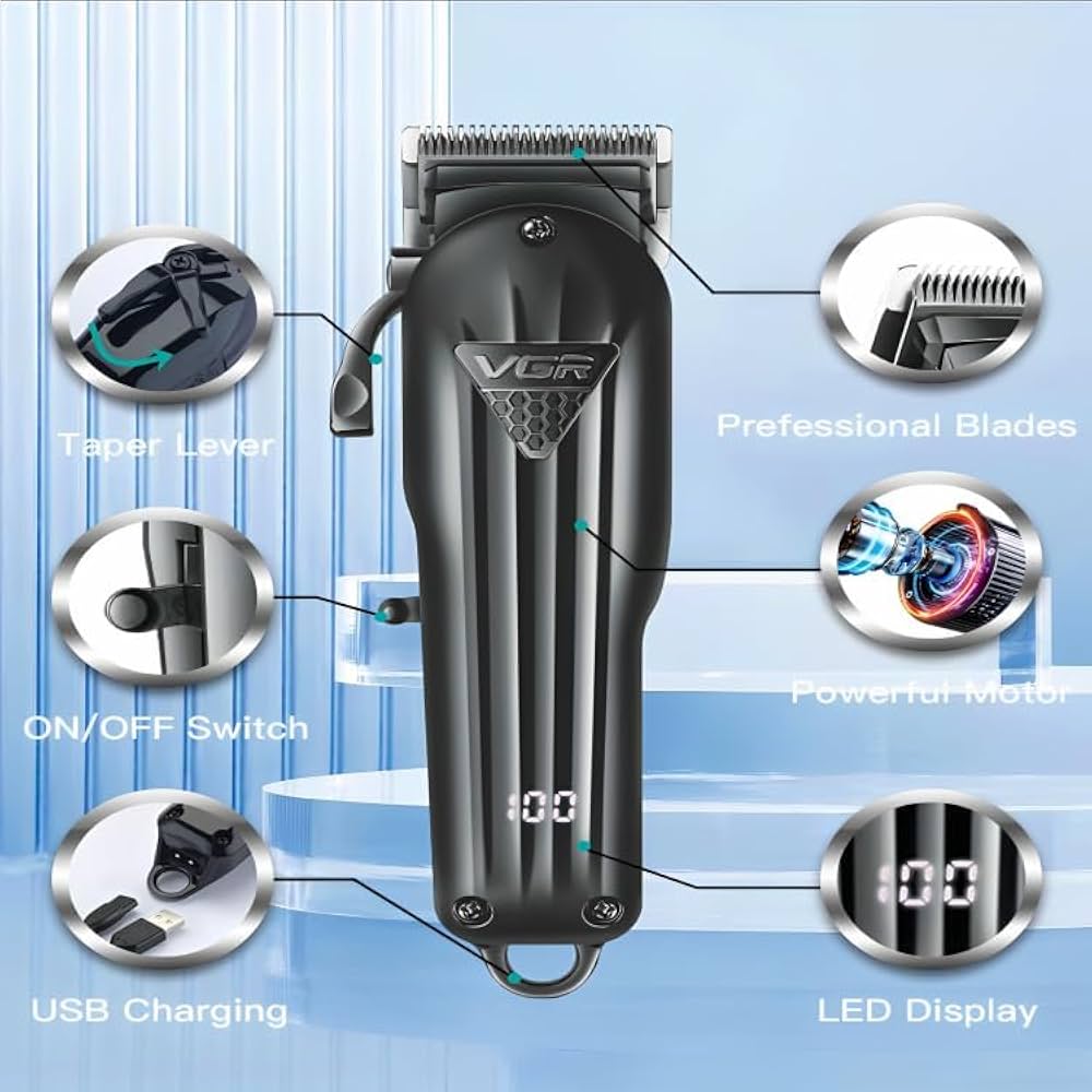 VGR Trimmer with Stainless Steel Blades - V-282