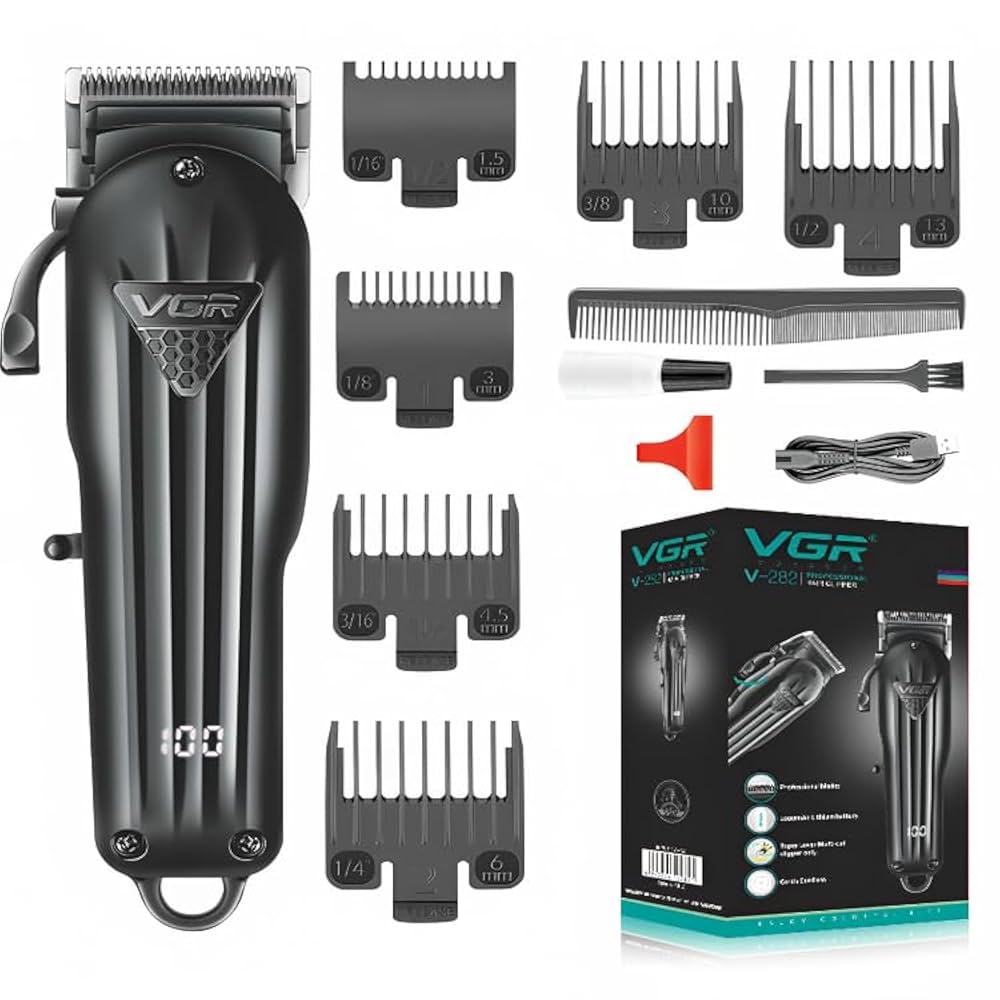 ماكينة تشذيب في جي ار بشفرات ستانلس ستيل - V-282 مكنه