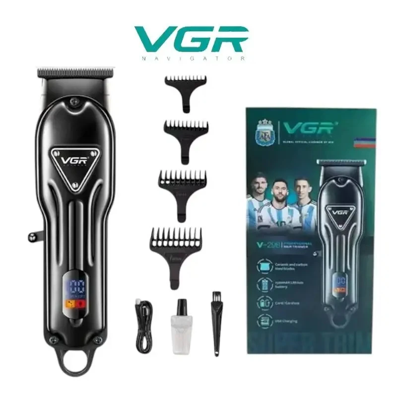 ماكينة حلاقة شعر VGR بشفرات سيراميكية - V-298 مكنه