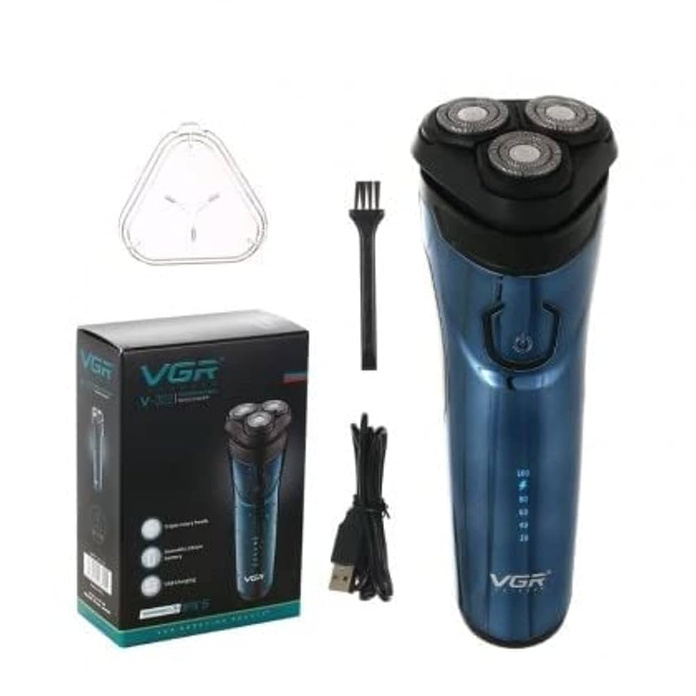 ماكينة حلاقة VGR بشاشة LCD - V-322 مكنه تنعيم