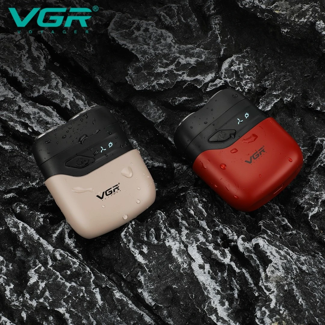 VGR Beard Clipper with Dual Rotating Blades - V-345