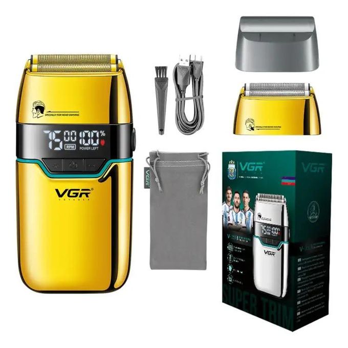 VGR 7500 RPM Zinc Alloy Hair Clipper - V-350