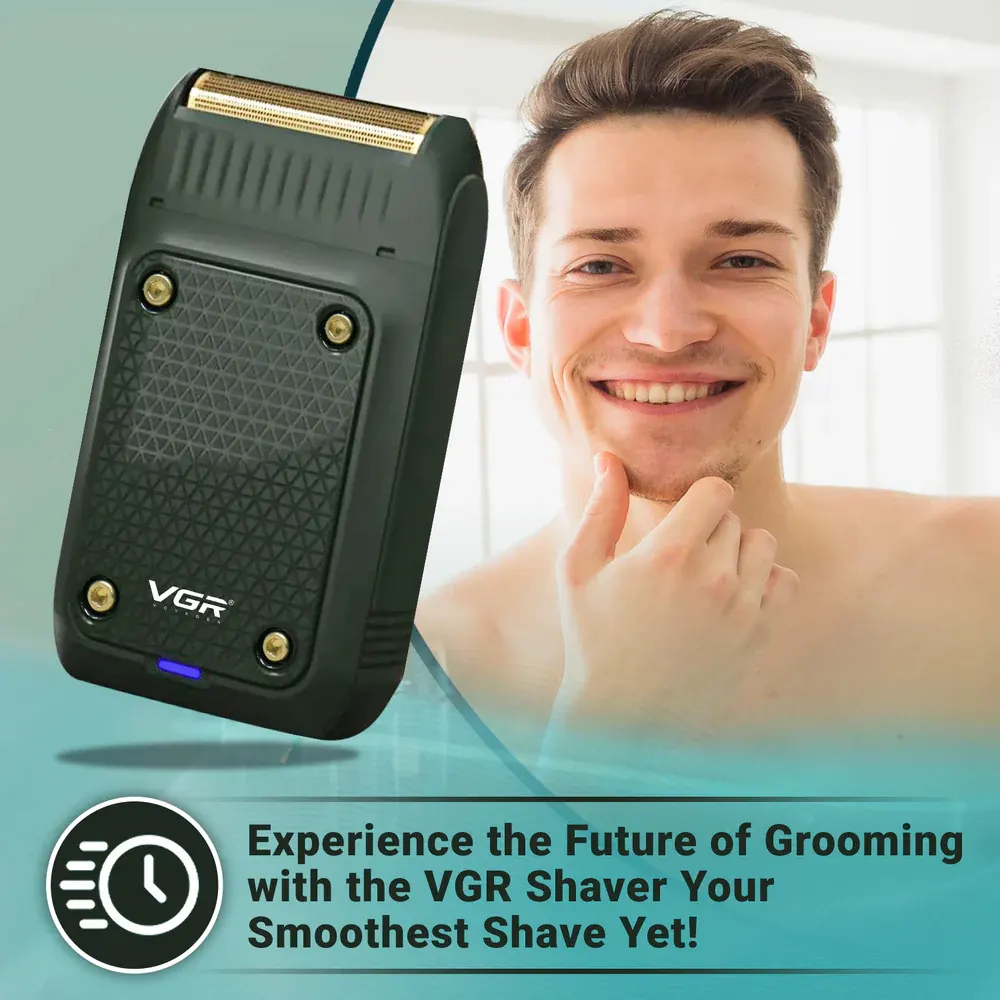 VGR 2-in-1 Lithium Hair Clipper - V-353 Smoothing Machine