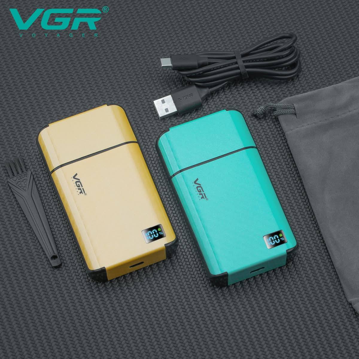 VGR Foil Double Blade Hair Clipper - V-369 Smoothing Machine