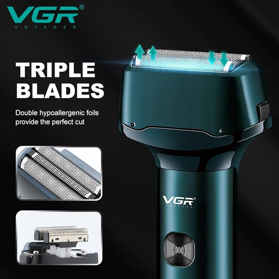 VGR Floating Mesh Blade Hair Clipper - V-370 Smoothing Machine