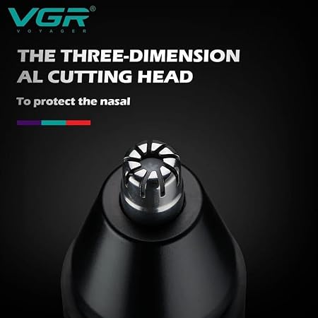 VGR 2-in-1 Nose Trimmer - V-613 Smoothing