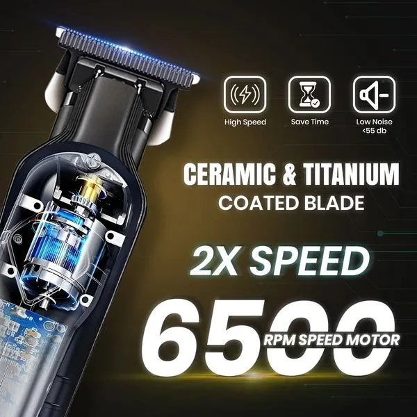 ماكينة حلاقة VGR مقاومة للماء - V-930 مكنه بشحن Type-C و3 أمشاط