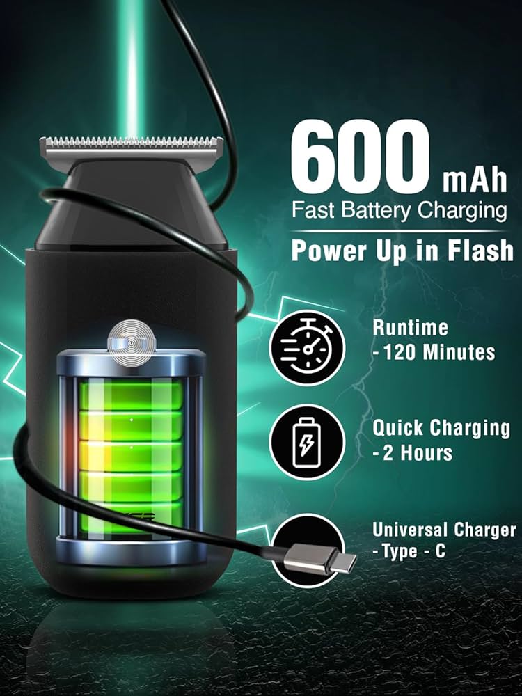 VGR Compact Hair Clipper - V-932 Model with USB Type-C Charging