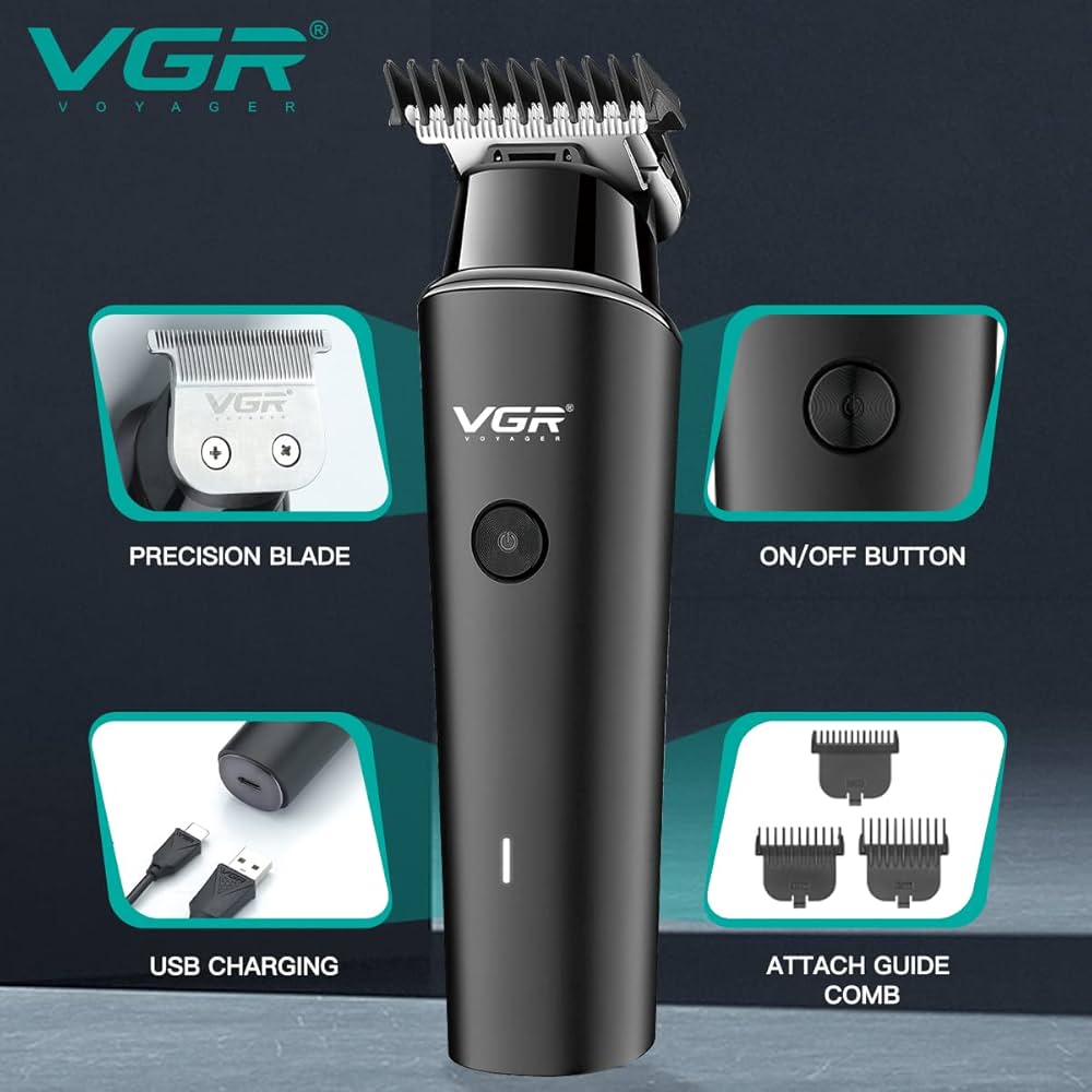 ماكينة حلاقة VGR متعددة الأغراض - V-933 مكنه ببطارية 2000 مللي أمبير