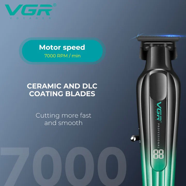 ماكينة حلاقة VGR الاحترافية - V-935 مكنه بجسم معدني ومحرك 7000 RPM