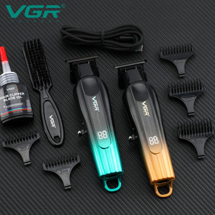 ماكينة حلاقة VGR الاحترافية - V-935 مكنه بجسم معدني ومحرك 7000 RPM