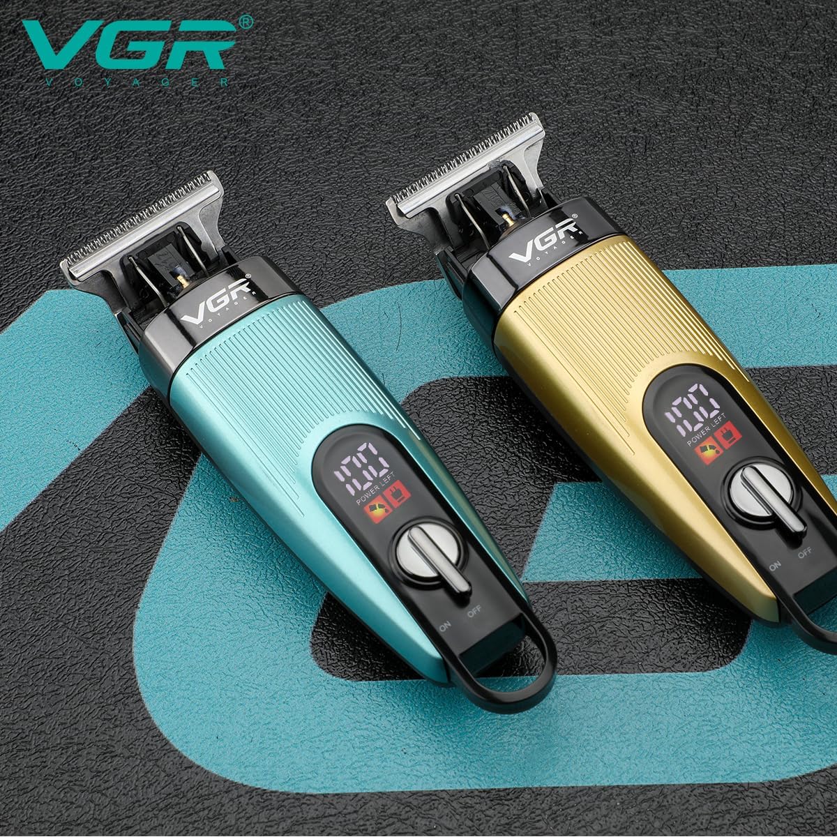 ماكينة تشذيب VGR الرقمية - V-975 مكنه بشاشة LED و4 أمشاط