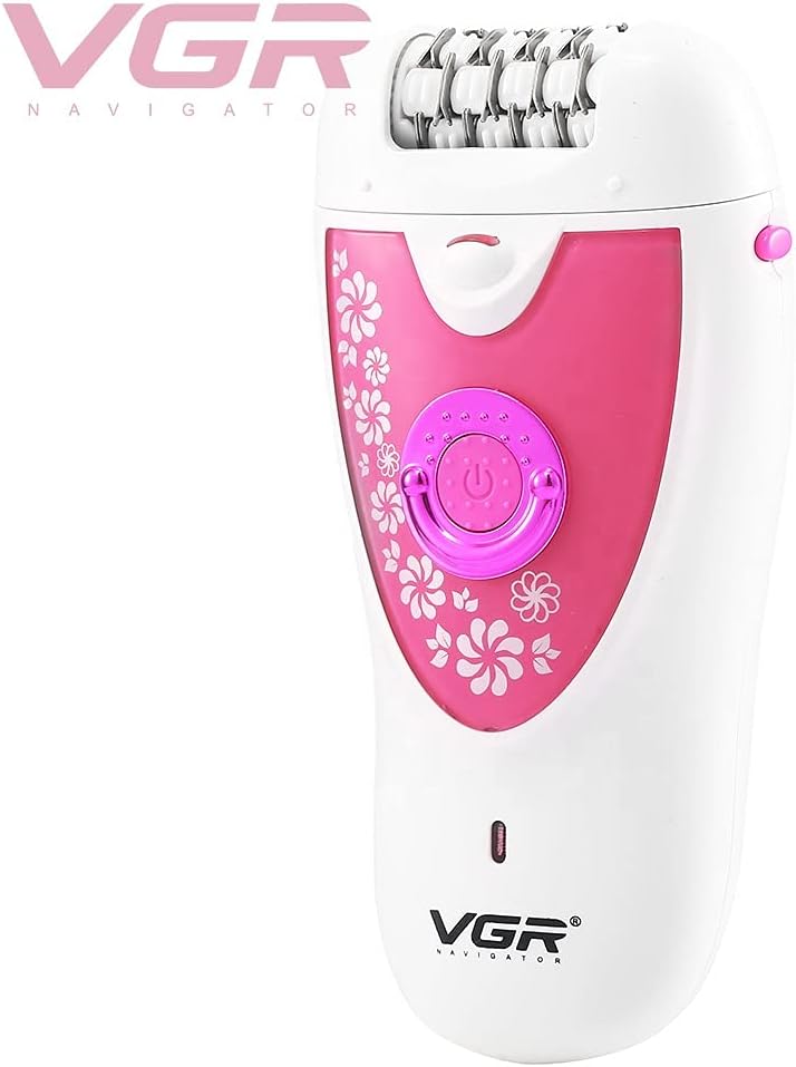 ماكينة إزالة الشعر VGR V-722 - 3 مستويات سرعة وإضاءة LED
